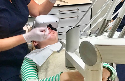 360 graders naturoplevelse i VR-Nature virtual reality til tandlæger.